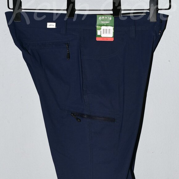 2 pairs Orvis Men's Tech Pants . Price is for 2 . - Picture 3 of 6